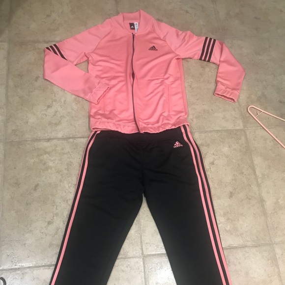 adidas maroon womens tracksuit